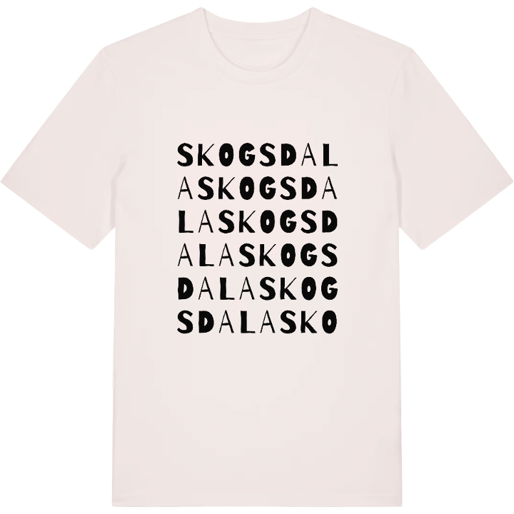 Skogsdala ordlek t-shirt – t-shirt från PinShirt