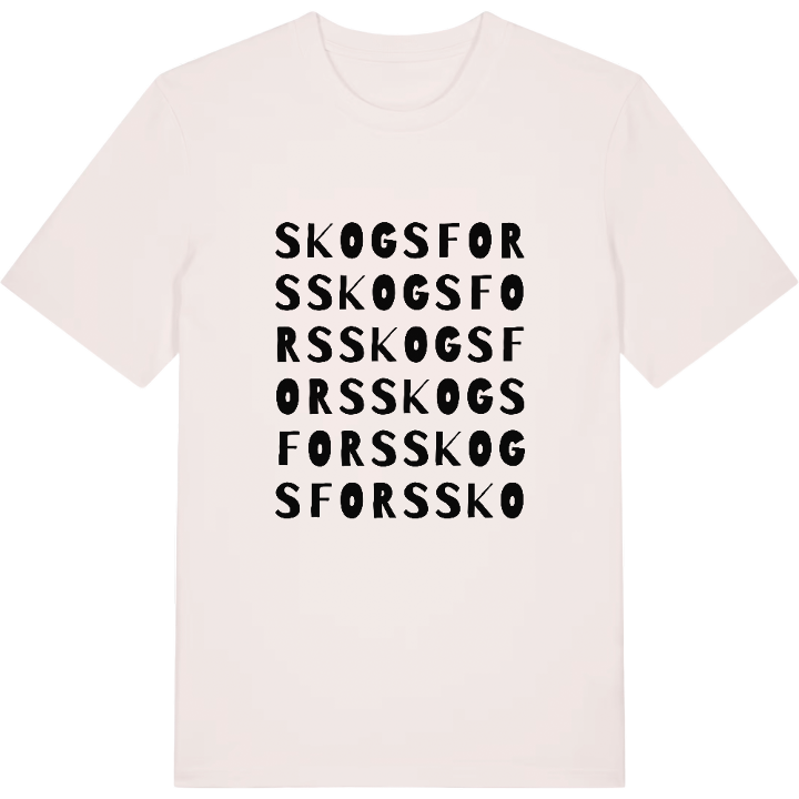 Skogsfors ordlek t-shirt – t-shirt från PinShirt