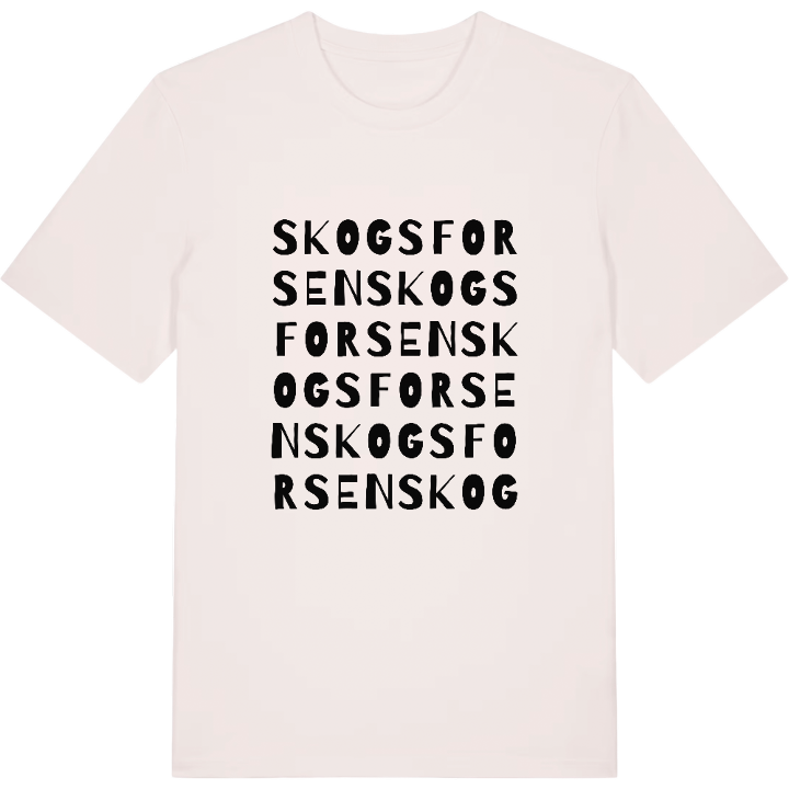 Skogsforsen ordlek t-shirt – t-shirt från PinShirt
