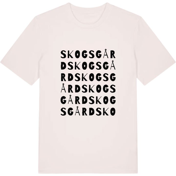 Skogsgård ordlek t-shirt – t-shirt från PinShirt