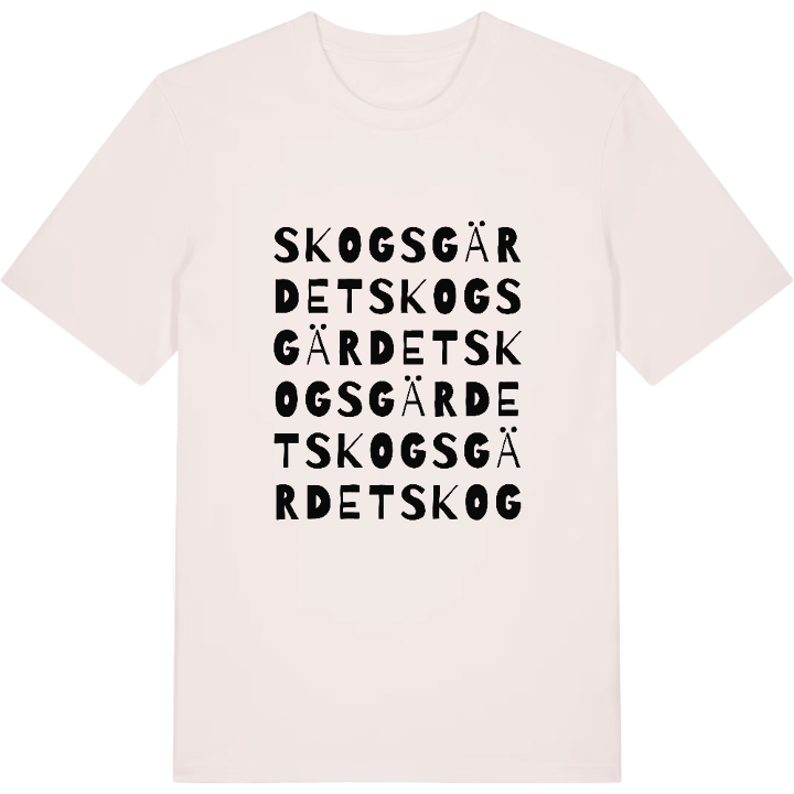 Skogsgärdet ordlek t-shirt – t-shirt från PinShirt