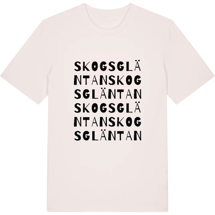 Skogsgläntan ordlek t-shirt – t-shirt från PinShirt