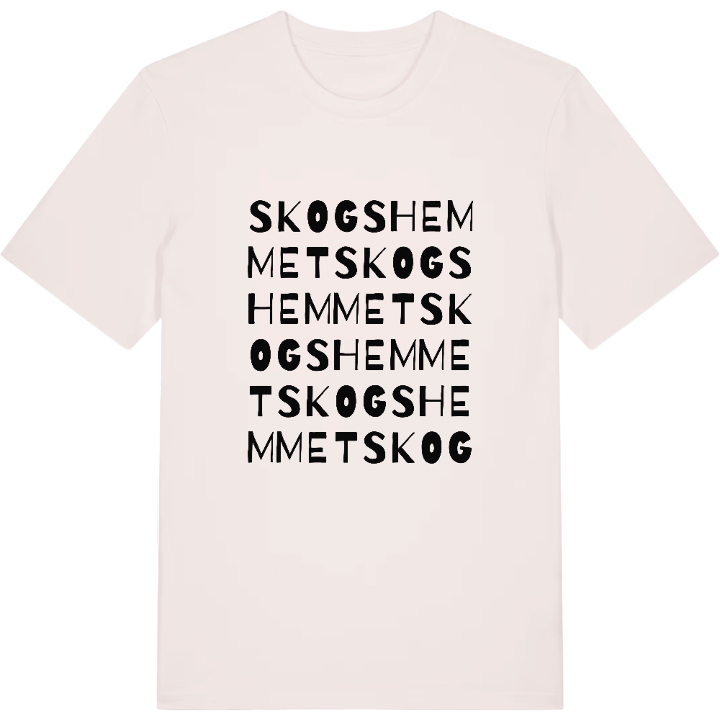 Skogshemmet ordlek t-shirt – t-shirt från PinShirt