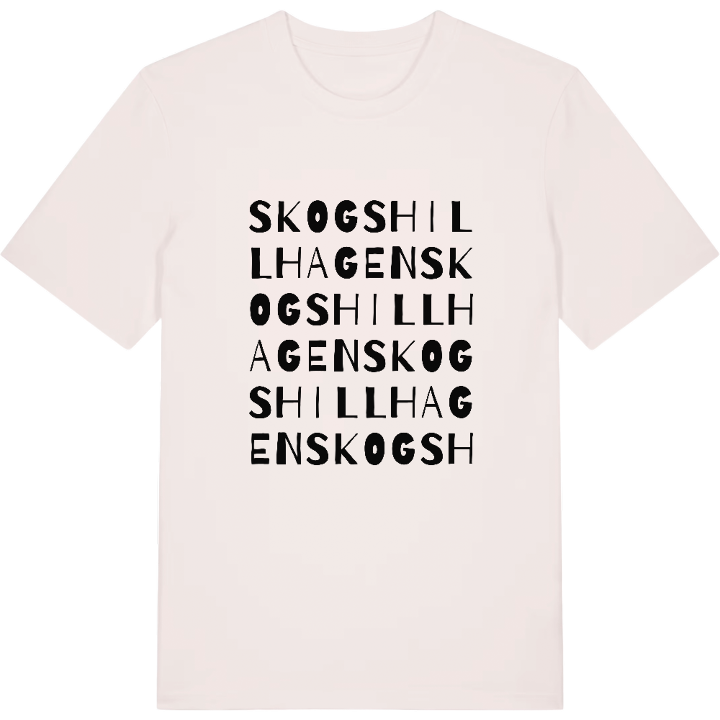 Skogshill Hagen ordlek t-shirt – t-shirt från PinShirt