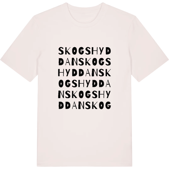 Skogshyddan ordlek t-shirt – t-shirt från PinShirt