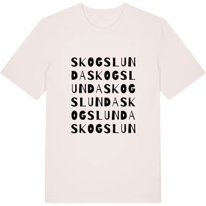 Skogslunda ordlek t-shirt – t-shirt från PinShirt