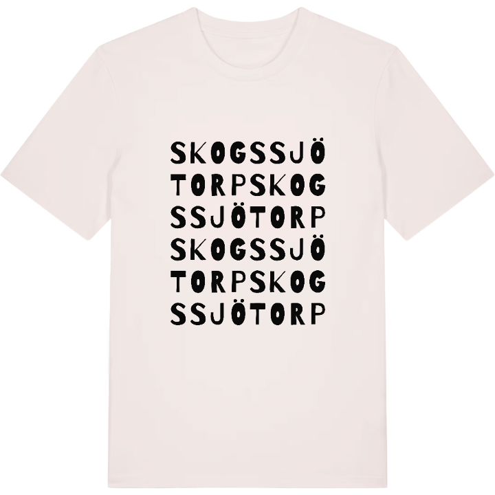 Skogssjötorp ordlek t-shirt – t-shirt från PinShirt