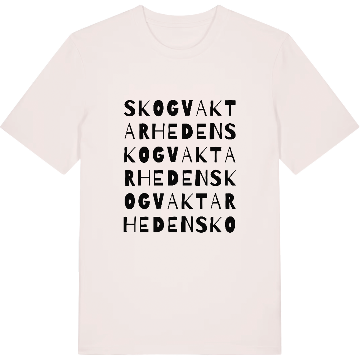 Skogvaktarheden ordlek t-shirt – t-shirt från PinShirt