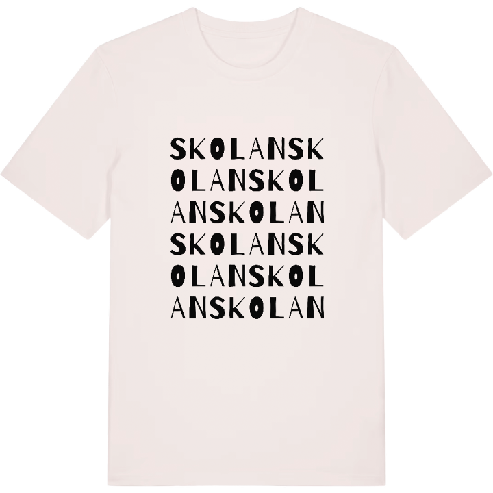 Skolan ordlek t-shirt – t-shirt från PinShirt