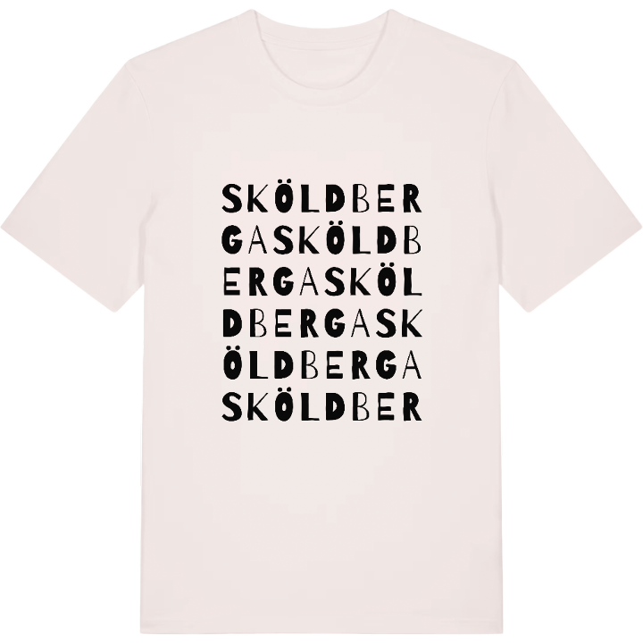 Sköldberga ordlek t-shirt – t-shirt från PinShirt