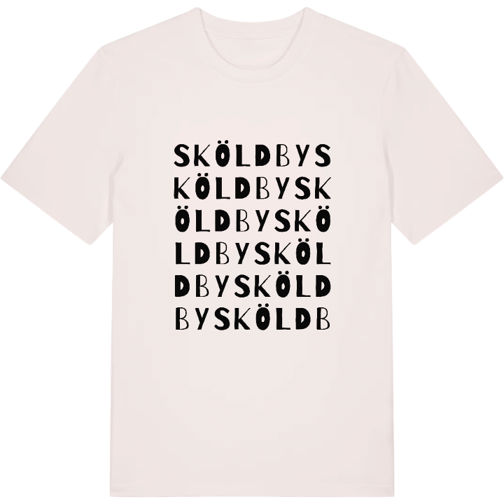 Sköldby ordlek t-shirt – t-shirt från PinShirt