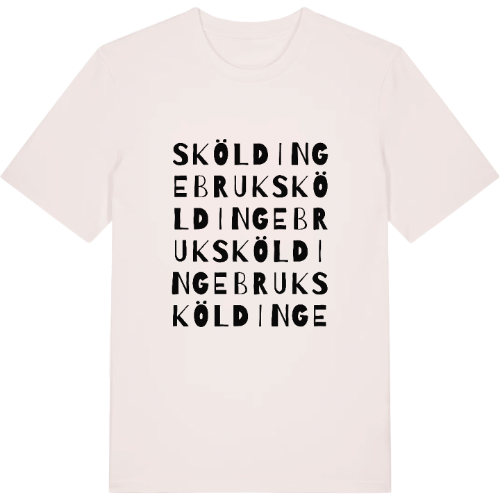 Sköldingebruk ordlek t-shirt – t-shirt från PinShirt