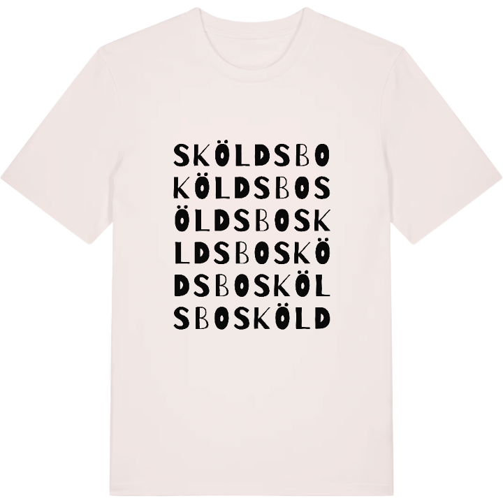 Sköldsbo ordlek t-shirt – t-shirt från PinShirt