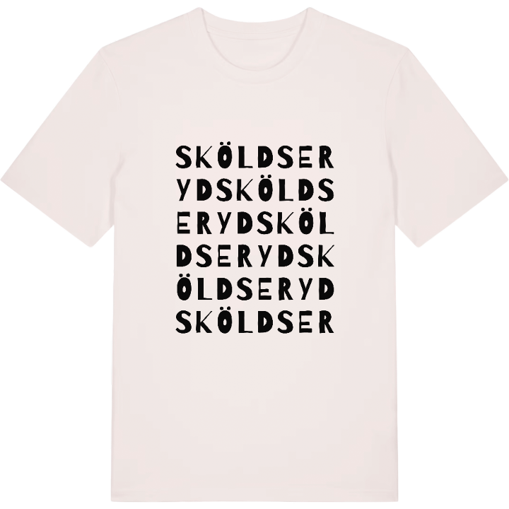 Sköldseryd ordlek t-shirt – t-shirt från PinShirt