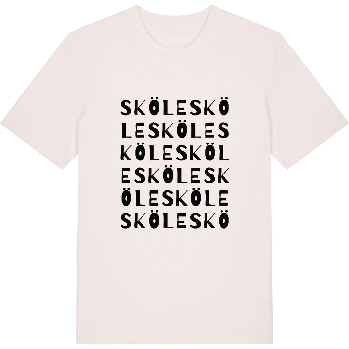 Sköle ordlek t-shirt – t-shirt från PinShirt