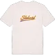Skoleröd baseball t-shirt