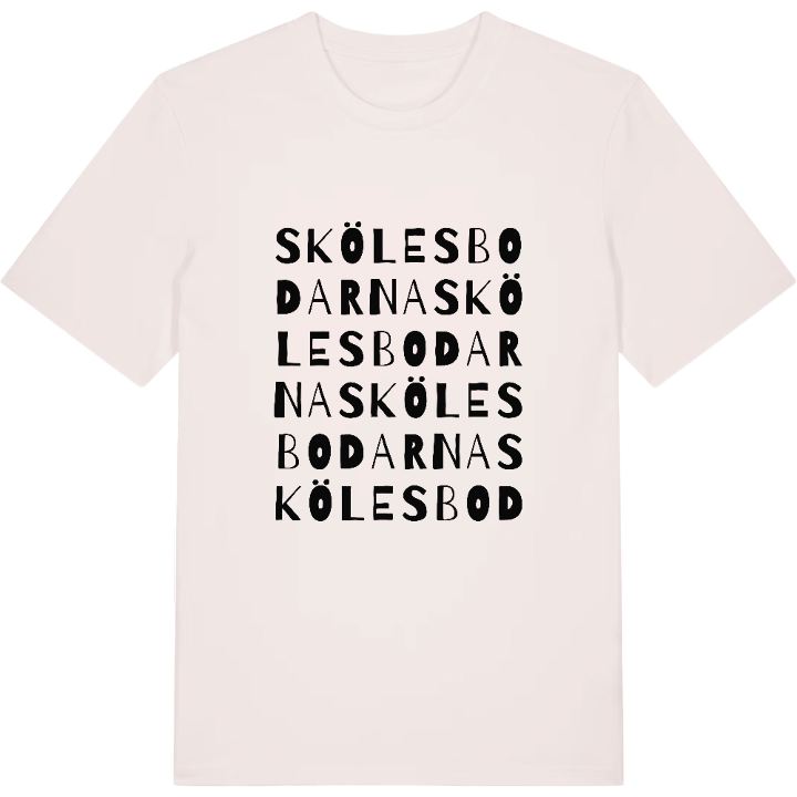 Skölesbodarna ordlek t-shirt – t-shirt från PinShirt