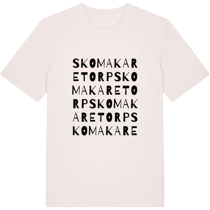 Skomakaretorp ordlek t-shirt – t-shirt från PinShirt