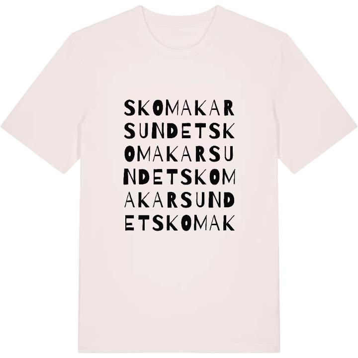 Skomakarsundet ordlek t-shirt – t-shirt från PinShirt