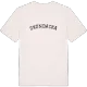 Skönbacka böjd t-shirt