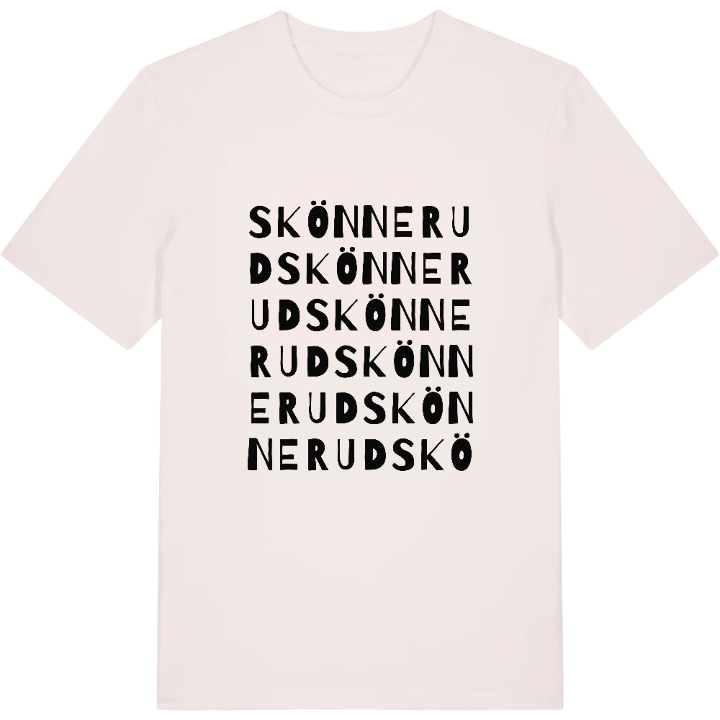 Skönnerud ordlek t-shirt – t-shirt från PinShirt
