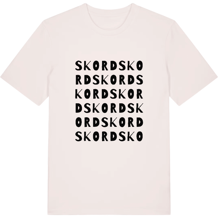 Skord ordlek t-shirt – t-shirt från PinShirt