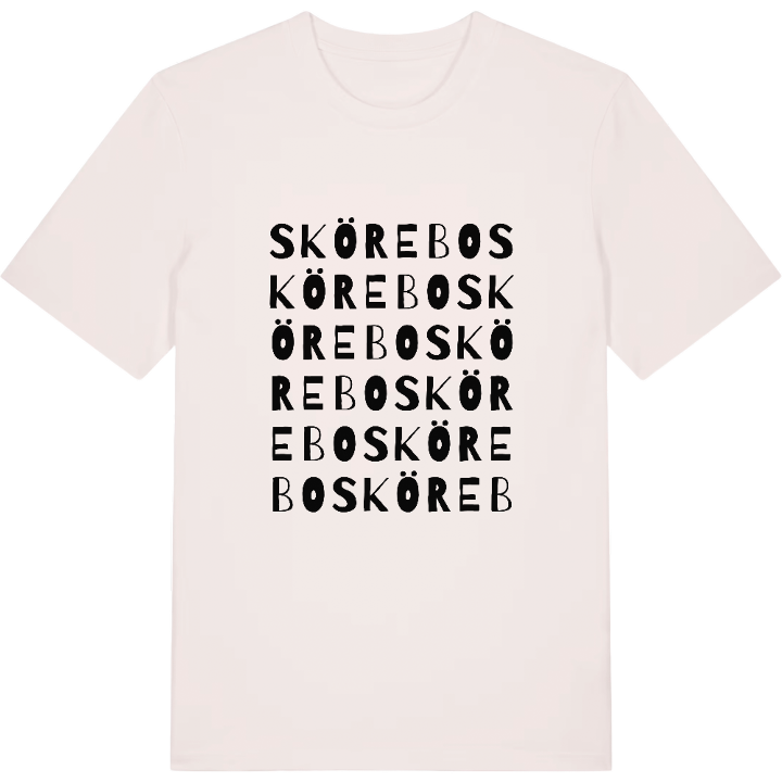 Skörebo ordlek t-shirt – t-shirt från PinShirt