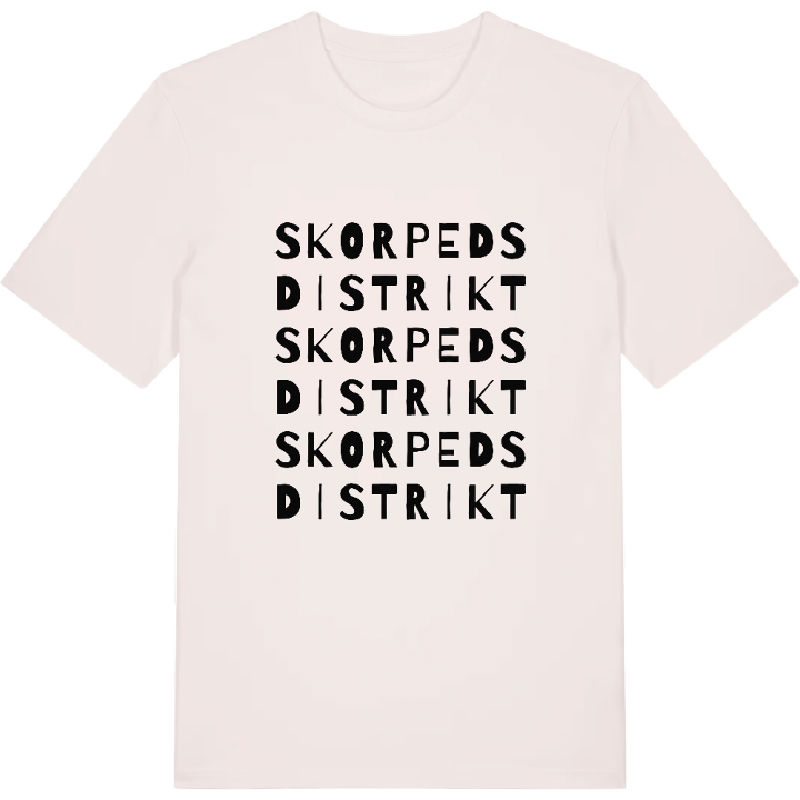 Skorpeds distrikt ordlek t-shirt – t-shirt från PinShirt