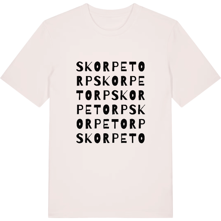 Skorpetorp ordlek t-shirt – t-shirt från PinShirt