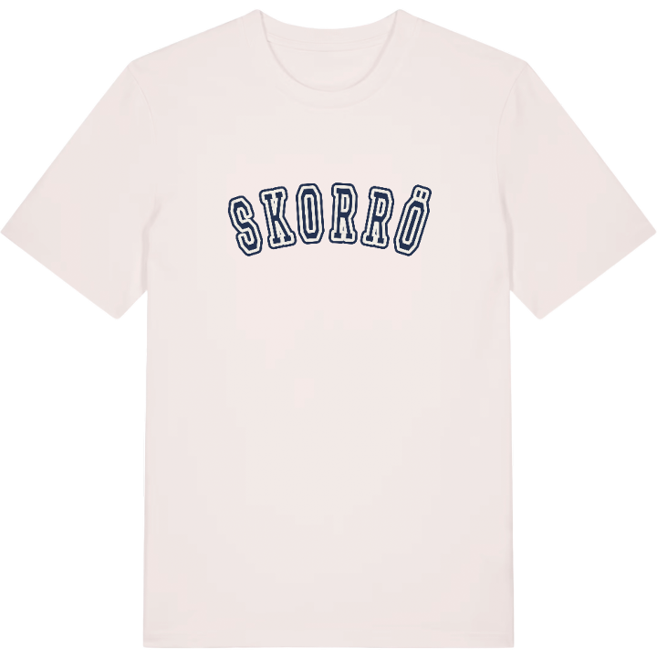 Skorrö college t-shirt – t-shirt från PinShirt