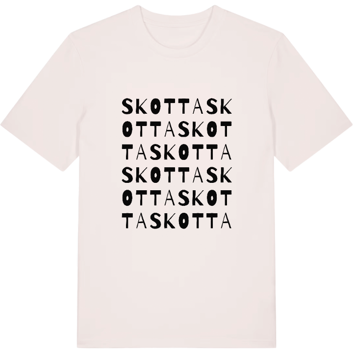 Skotta ordlek t-shirt – t-shirt från PinShirt