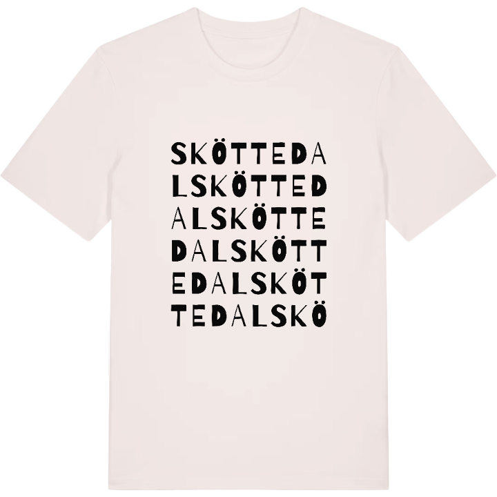 Sköttedal ordlek t-shirt – t-shirt från PinShirt