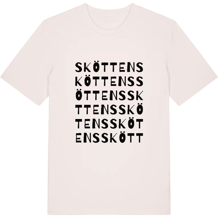 Sköttens ordlek t-shirt – t-shirt från PinShirt