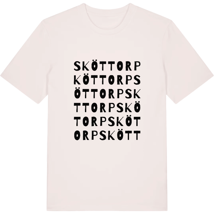 Sköttorp ordlek t-shirt – t-shirt från PinShirt
