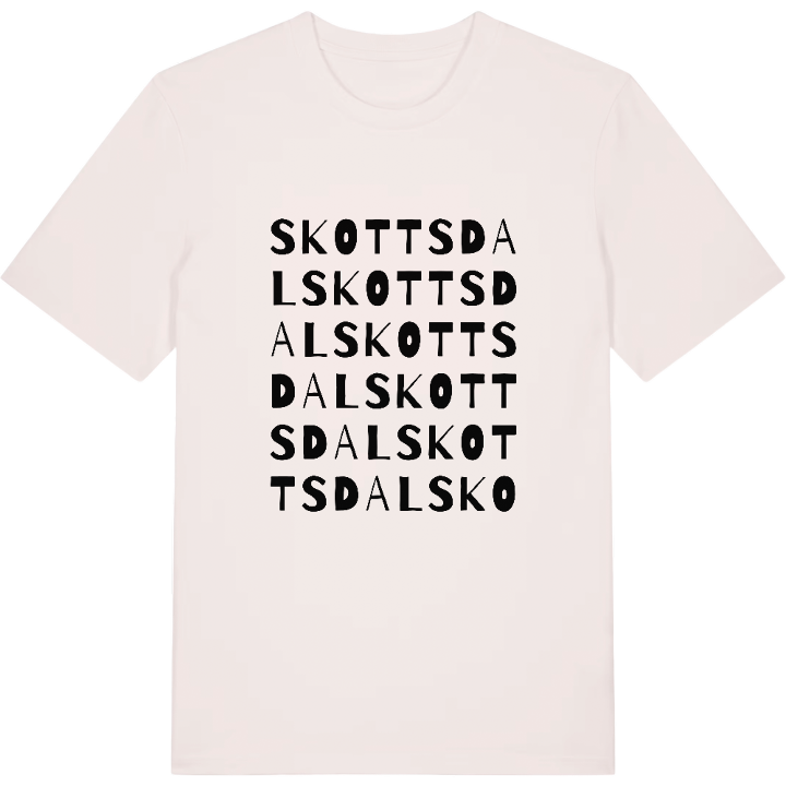Skottsdal ordlek t-shirt – t-shirt från PinShirt