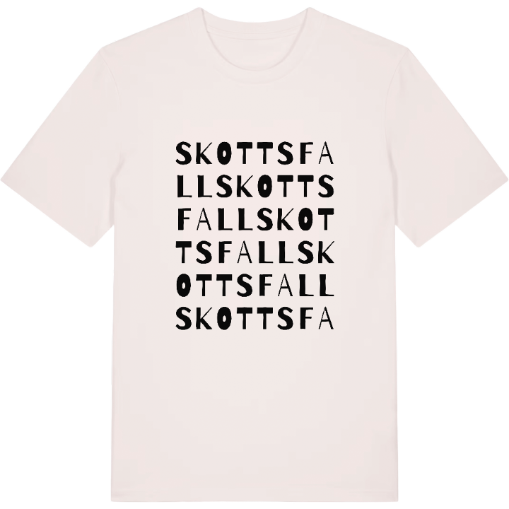 Skottsfall ordlek t-shirt – t-shirt från PinShirt