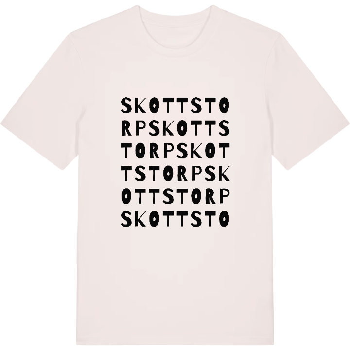 Skottstorp ordlek t-shirt – t-shirt från PinShirt