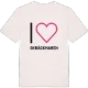 Jag älskar Skräckmaren t-shirt stort tryck