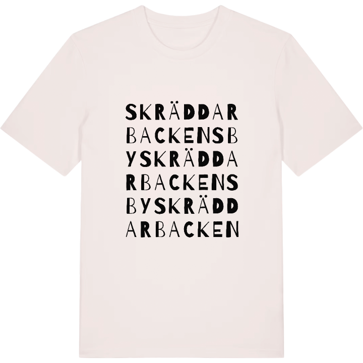 Skräddarbackens by ordlek t-shirt – t-shirt från PinShirt
