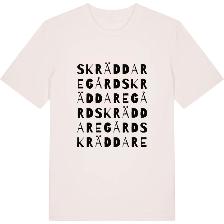 Skräddaregård ordlek t-shirt – t-shirt från PinShirt