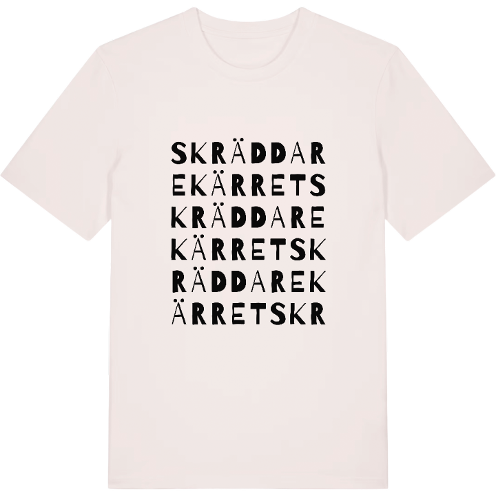 Skräddarekärret ordlek t-shirt – t-shirt från PinShirt
