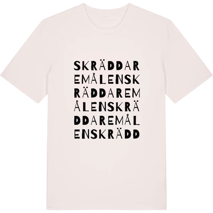 Skräddaremålen ordlek t-shirt – t-shirt från PinShirt