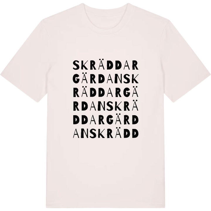 Skräddargärdan ordlek t-shirt – t-shirt från PinShirt
