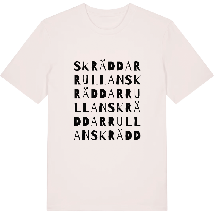 Skräddarrullan ordlek t-shirt – t-shirt från PinShirt