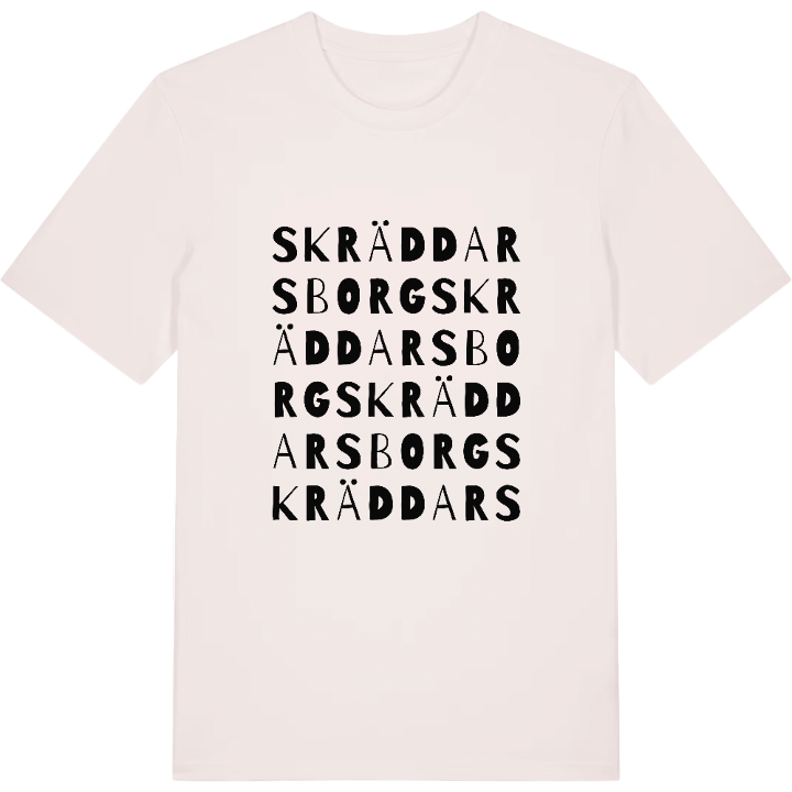 Skräddarsborg ordlek t-shirt – t-shirt från PinShirt