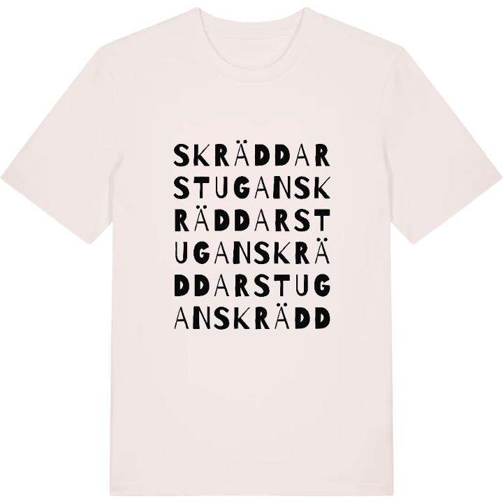 Skräddarstugan ordlek t-shirt – t-shirt från PinShirt