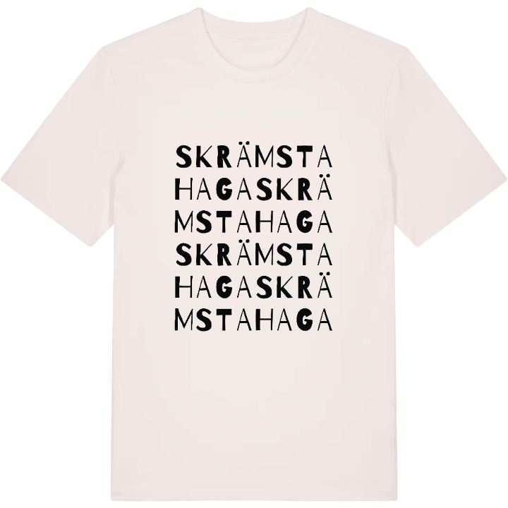 Skrämsta Haga ordlek t-shirt – t-shirt från PinShirt