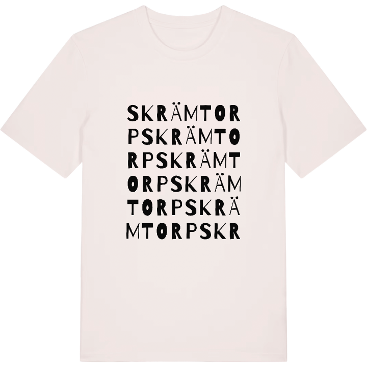 Skrämtorp ordlek t-shirt – t-shirt från PinShirt