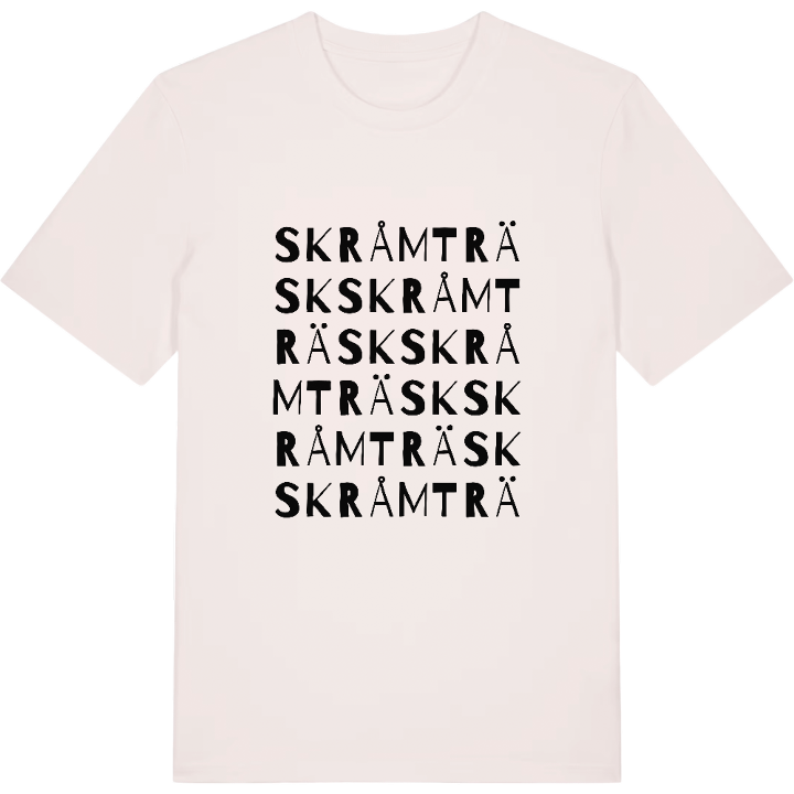 Skråmträsk ordlek t-shirt – t-shirt från PinShirt