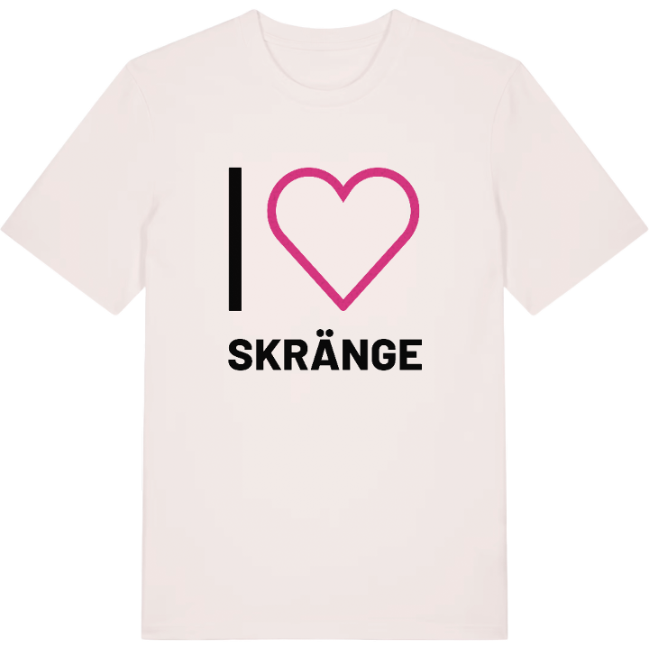 Jag älskar Skränge t-shirt stort tryck – t-shirt från PinShirt